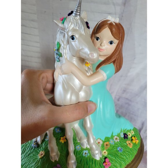 Ceramic unicorn girl bedroom decor horse home nursery - Picture 7 of 8